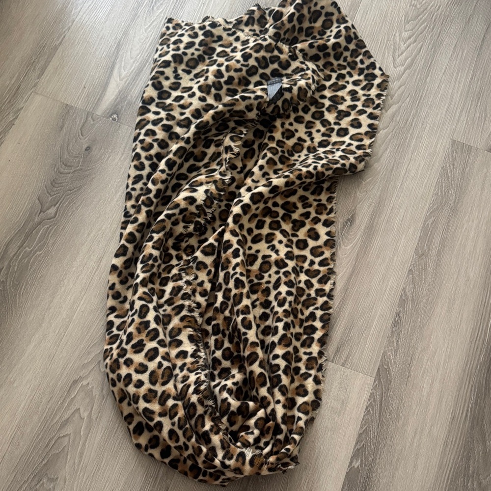 Leopard Print Scarf